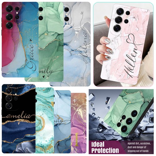 Marble personalized phone - personalized,