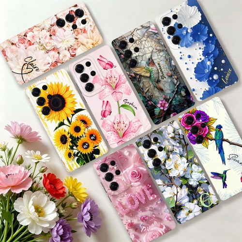 Floral customizable phone - customizable,