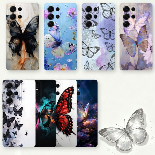 Delicate butterfly case soft - delicate,